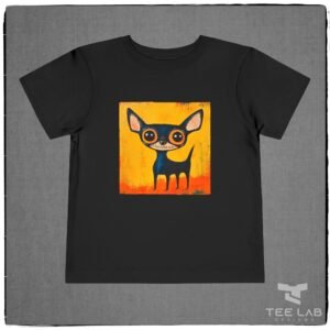 Folk Art Toddler Chihuahua Tee