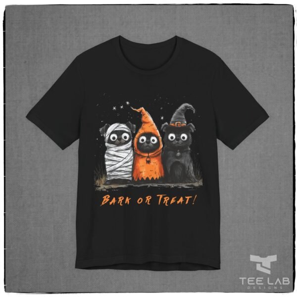 Bark or Treat Halloween Bella+Canvas