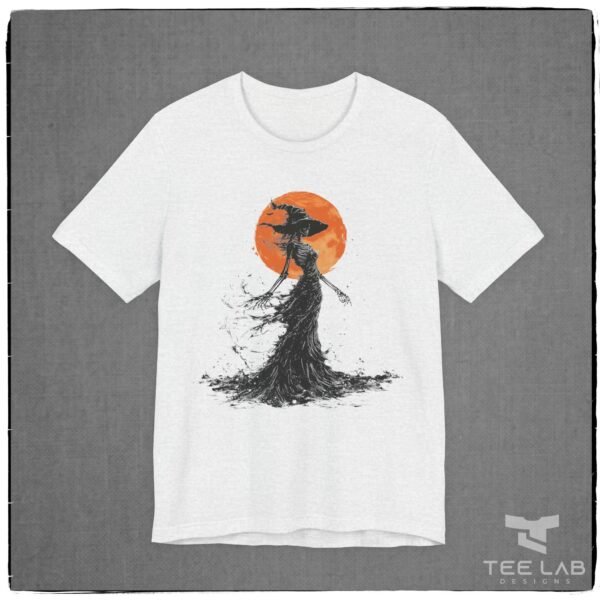 Witch Night Halloween Bella+Canvas t-shirt from Tee Lab Designs.
