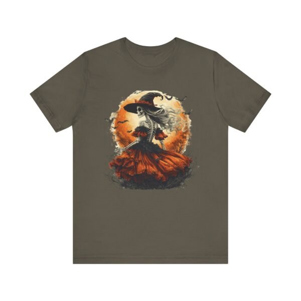 Witch Halloween Bella+Canvas t-shirt from Tee Lab Designs.