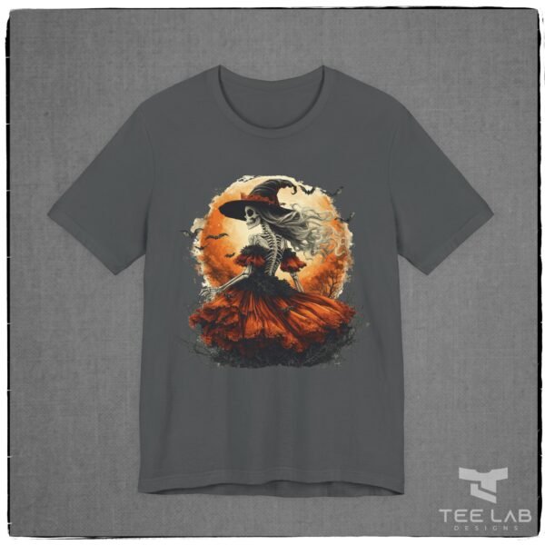 Witch Halloween Bella+Canvas t-shirt from Tee Lab Designs.